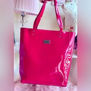 Cynthia Rowley Fuchsia Pink Patent Leather Handbag